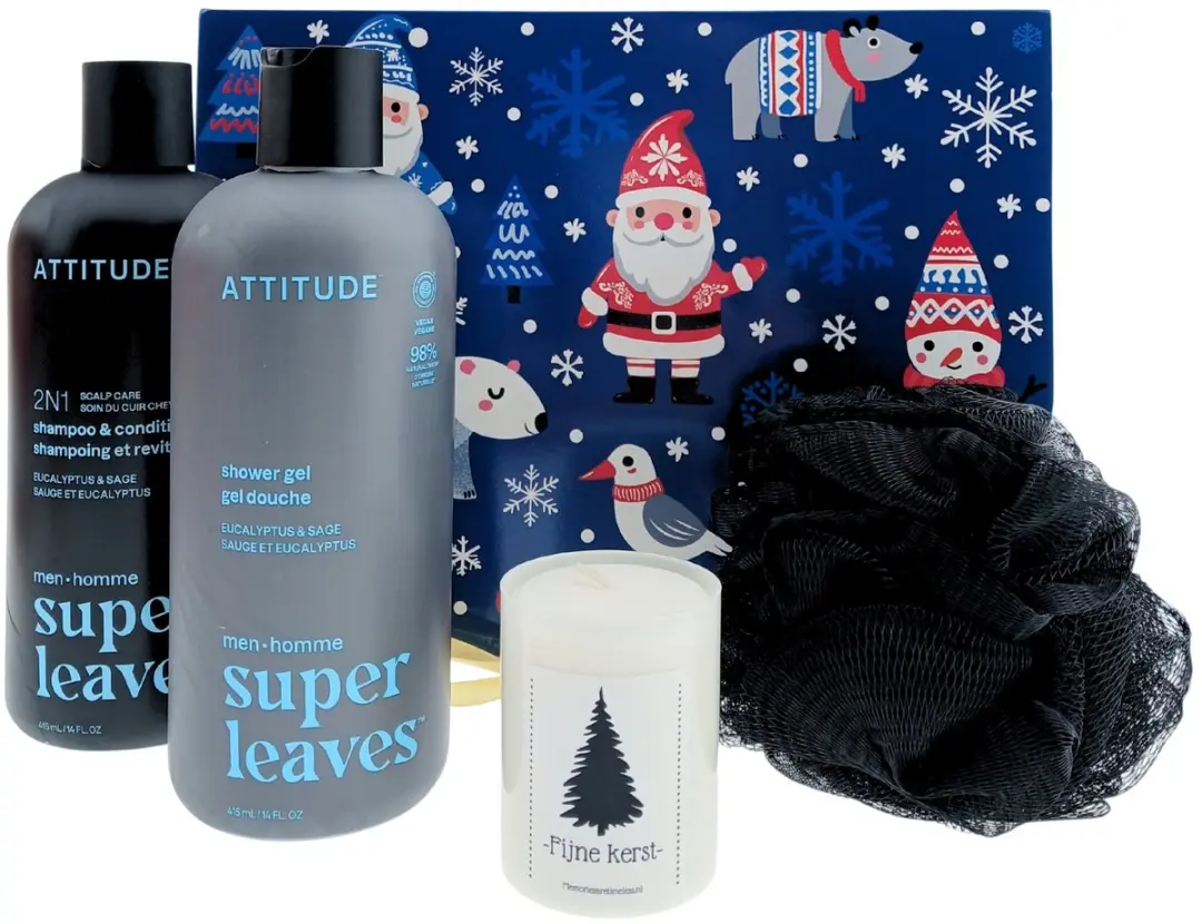 Attitude Men Kerstset 4-delig