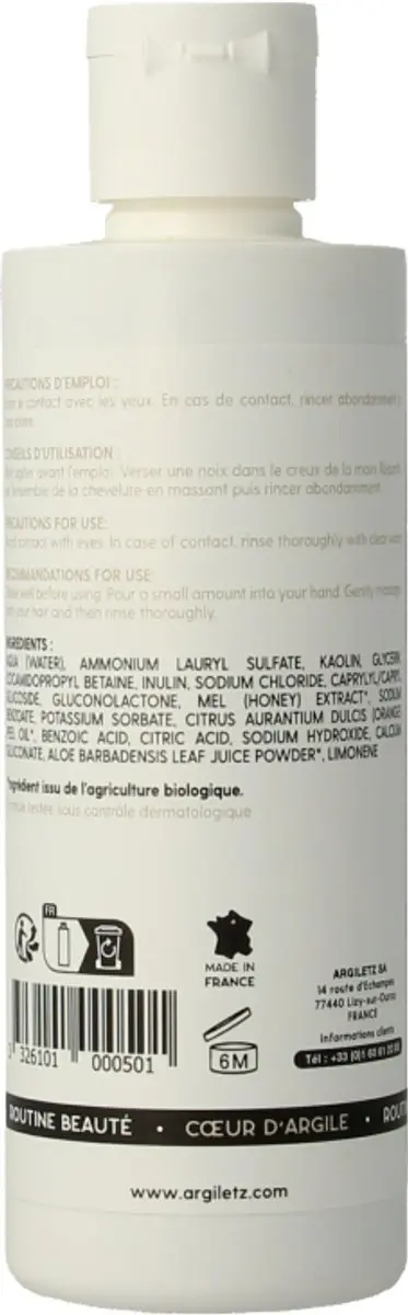 Argiletz Kleishampoo Bio 200ml