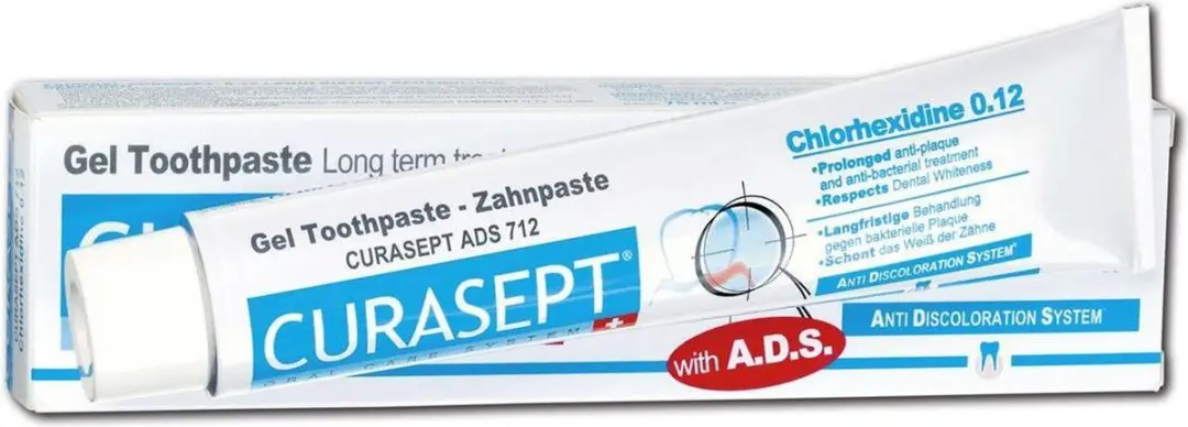Curasept Tandpasta Chloorhexidine 0.12% 75ml