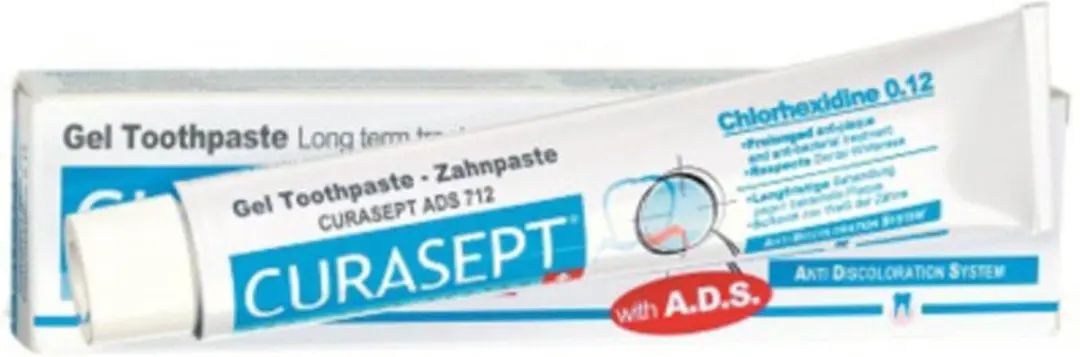 Curasept ADS 712 Gel-Tandpasta 0,12% Chloorhexidine 75ml