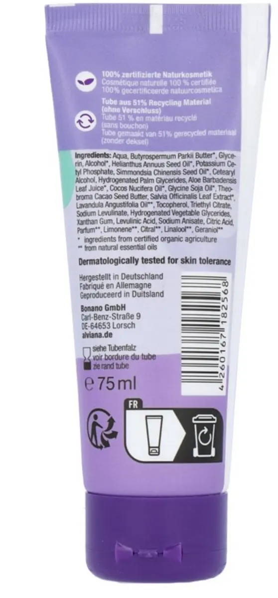 ALVIANA Voetcreme Salie 1g