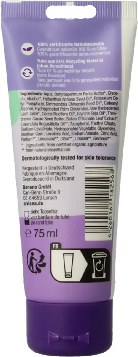 ALVIANA Voetcreme Salie 1g
