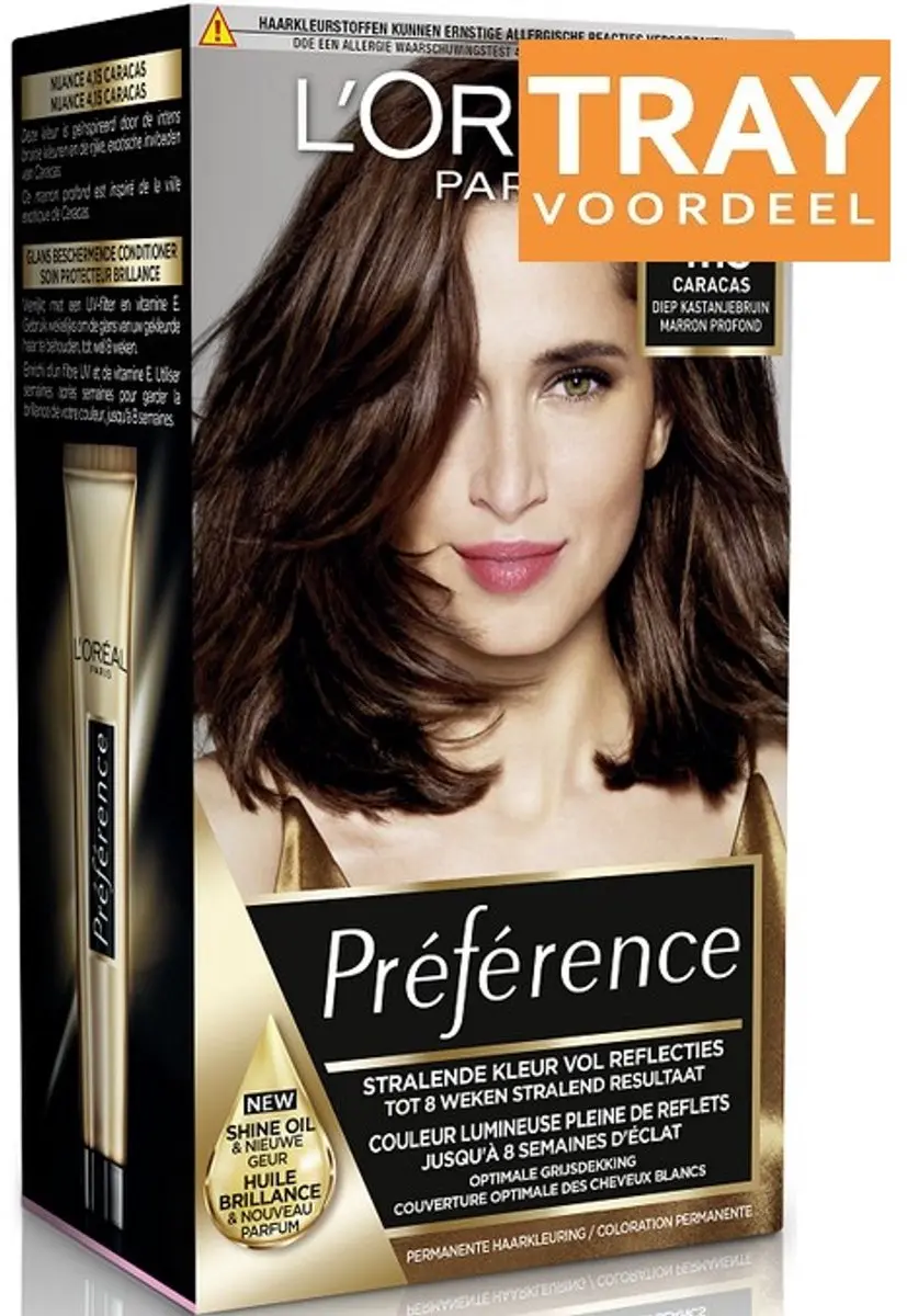 L'Oréal Paris Preference Caracas Kastanjebruin Haarverf