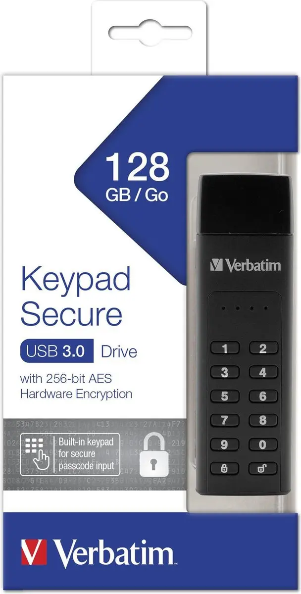 Verbatim 49429 USB-stick 128GB - Zwart