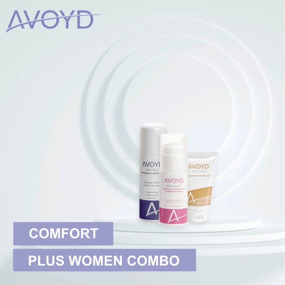 Avoyd ComfortPluspakket - 3 Stuks (90ml/50ml/125ml)