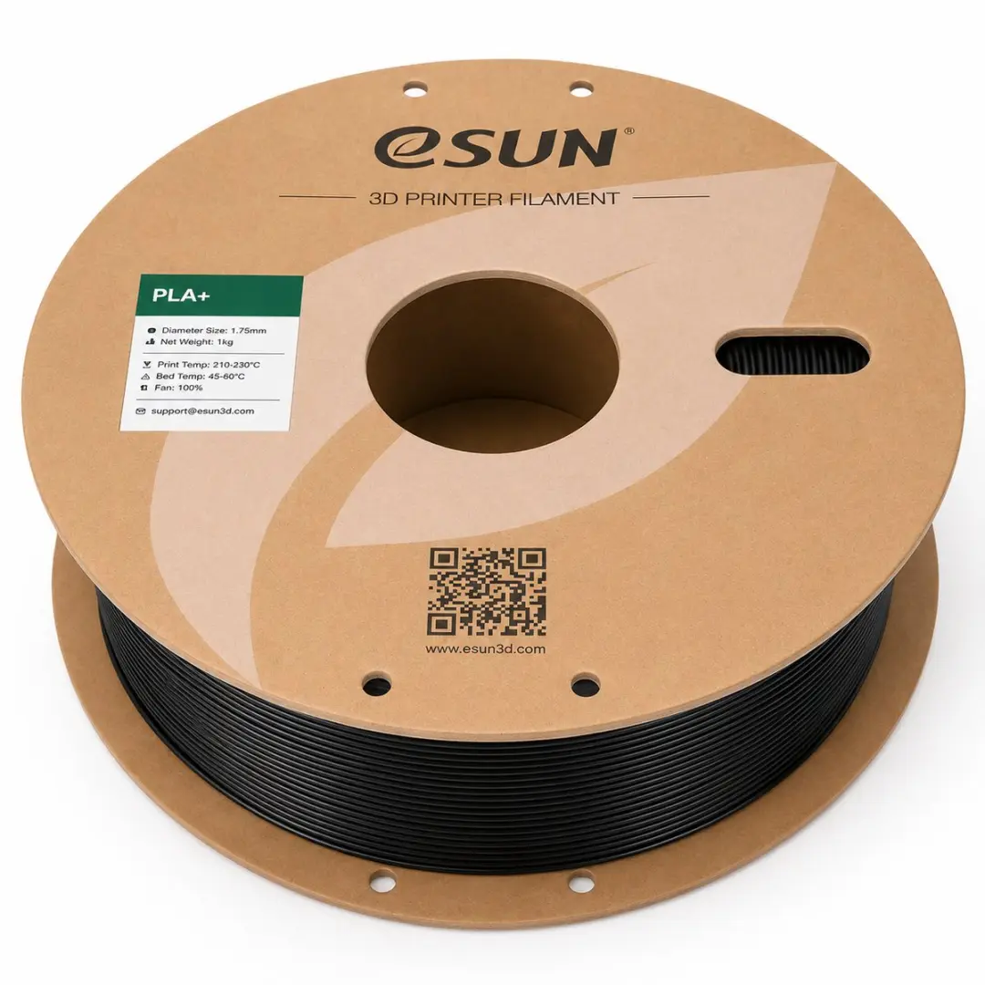 ESUN PLA Basic Filament 1.75mm - 10x1kg Zwart