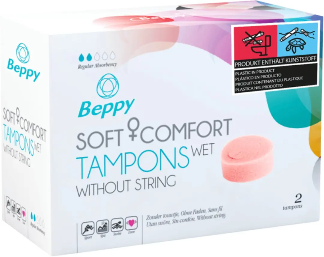 Beppy Soft+Comfort WET Tampons