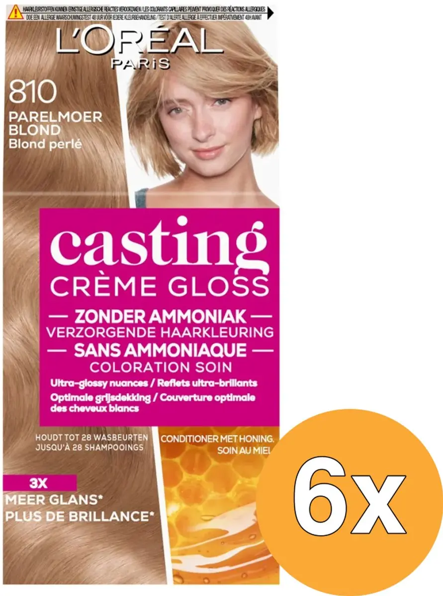 L'Oréal Paris Casting Crème Gloss 810 Parelmoer Blond
