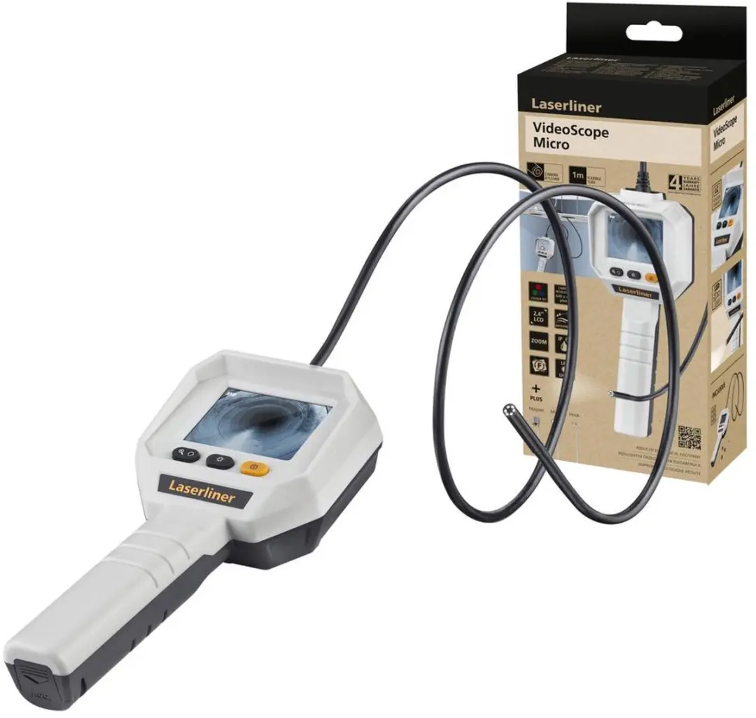 Laserliner 082.259E Inspectiecamera - Ø5.5mm Sonde 1m