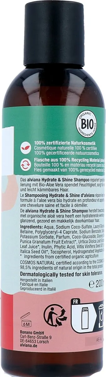 ALVIANA Shampoo Glans 200ml