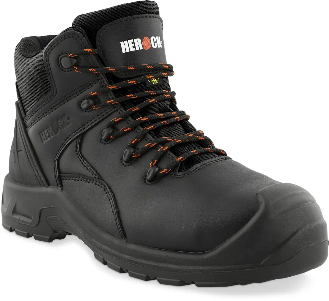 Herock Talin S3S Veiligheidsschoenen - ESD - Zwart - Maat 42 - afbeelding 6 van 6