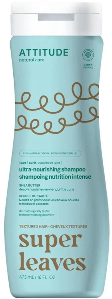 Attitude Super Leaves Shampoo Curl Ultra-Nourishing 473ml