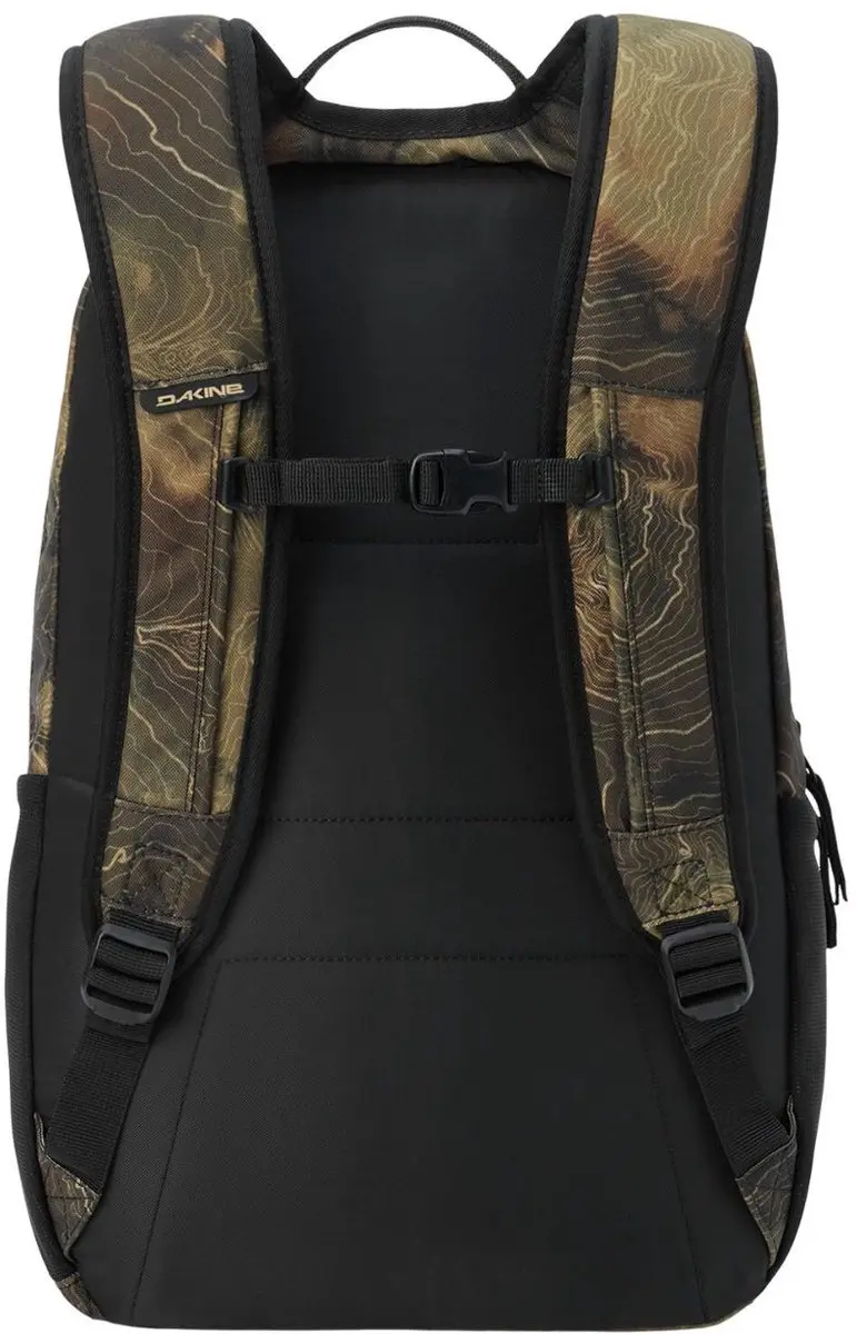Dakine Campus Backpack 25L - 16 inch Laptopvak - 8 Vakken - Earth Topo