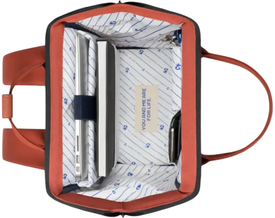 Cabaïa Adventurer Bag Medium 13" - 2 Vakken - Orange
