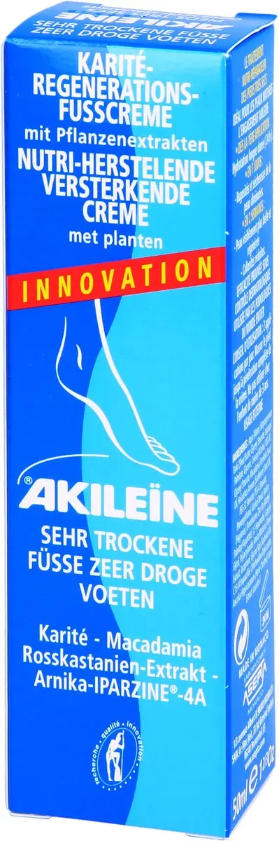 Akileine Droge Voeten Crème 50ml - afbeelding 6 van 6
