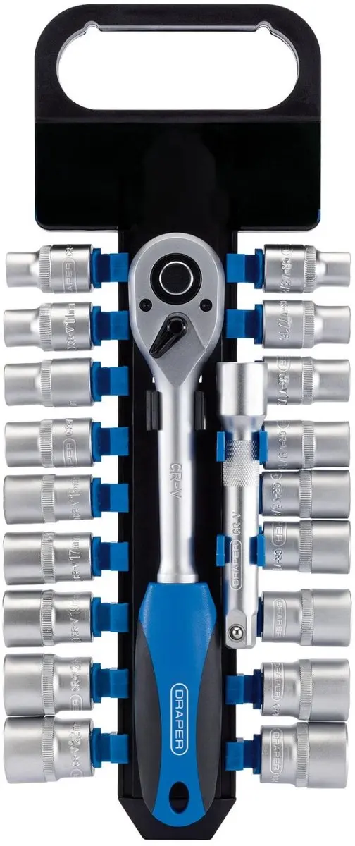 Draper 1/2" Doppenset 20-delig