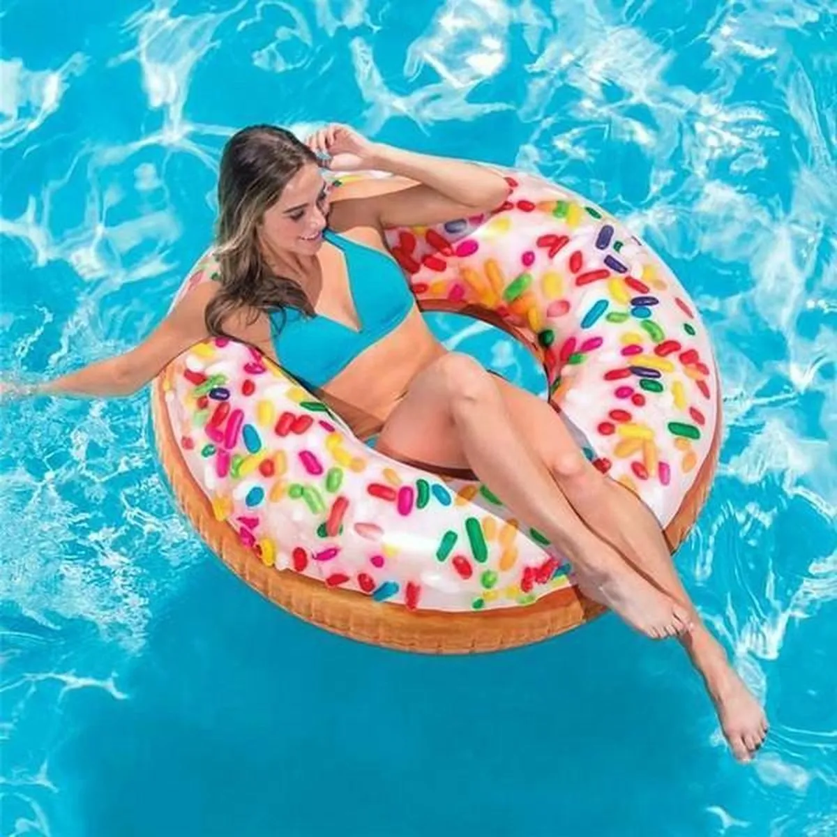 Intex Sprinkle Donut Zwemband - Roze - afbeelding 6 van 6
