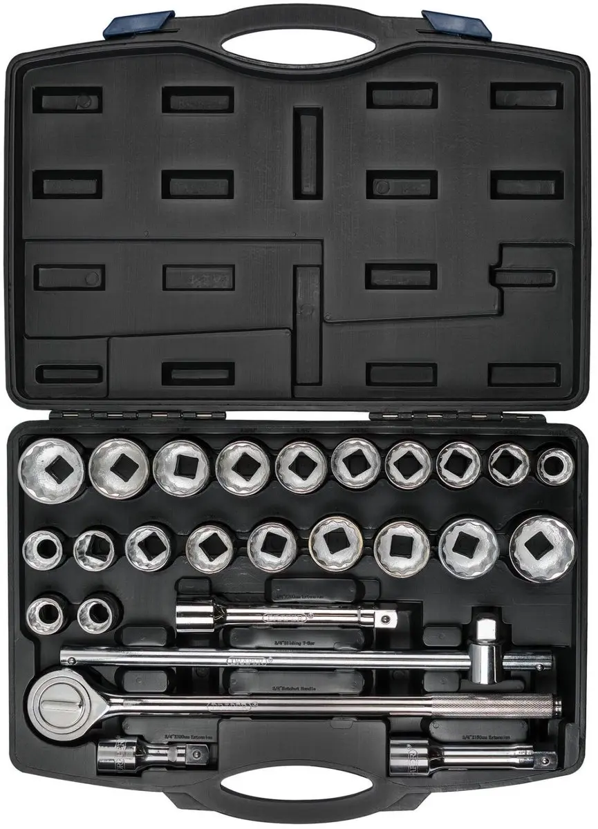Draper 3/4" Doppen Set 26-delig
