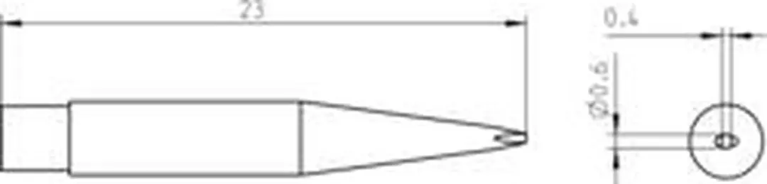 Weller RTM 006 S MS Soldeerpunt Beitelvorm T0050100499 - afbeelding 6 van 6