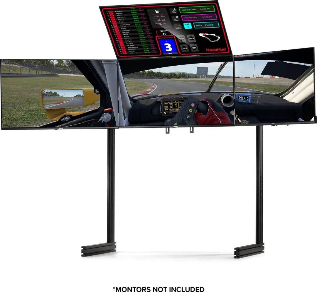 Next Level Racing Elite NLR-E037 Quad Monitor Stand - Zwart