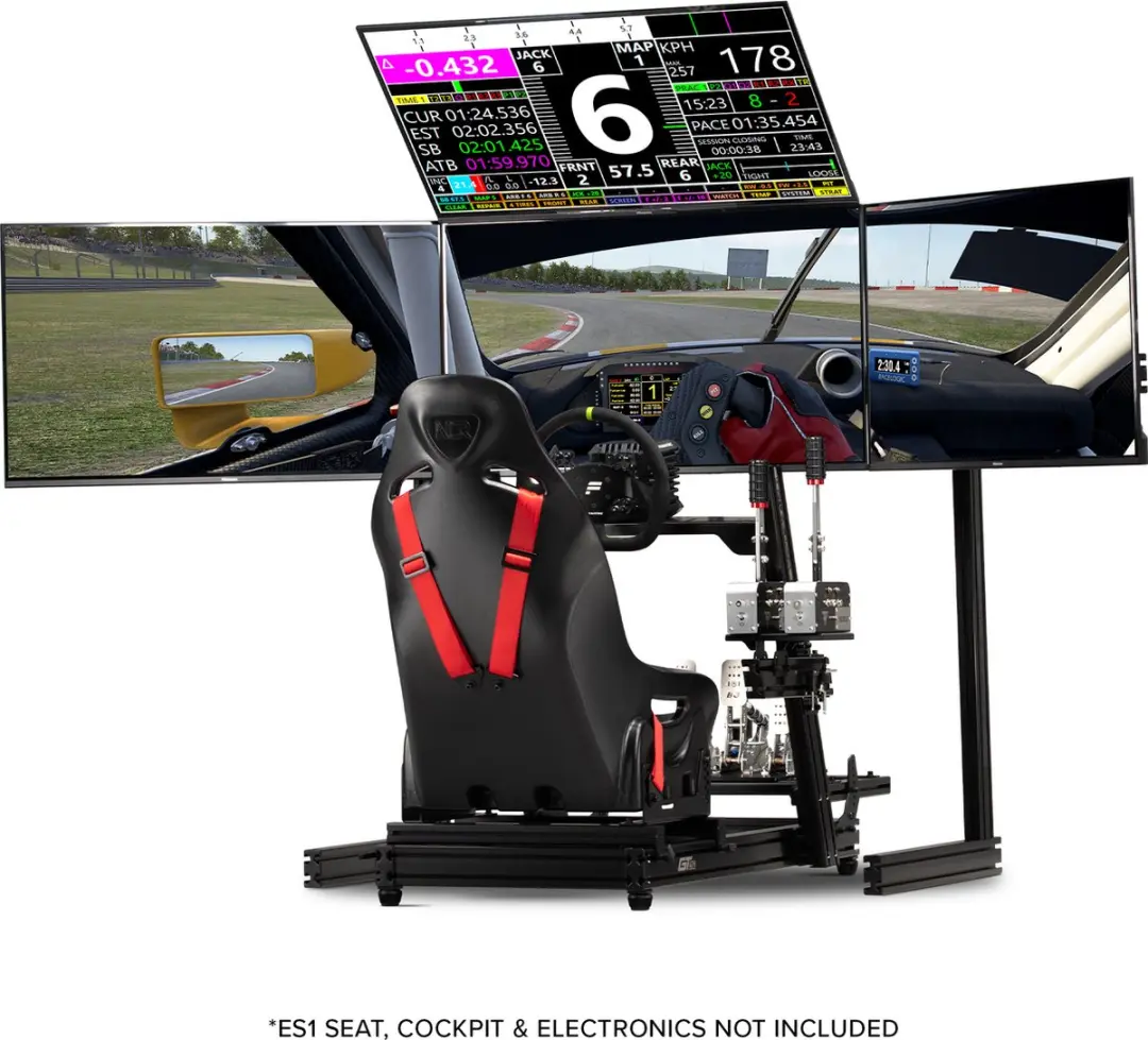 Next Level Racing Elite NLR-E037 Quad Monitor Stand - Zwart