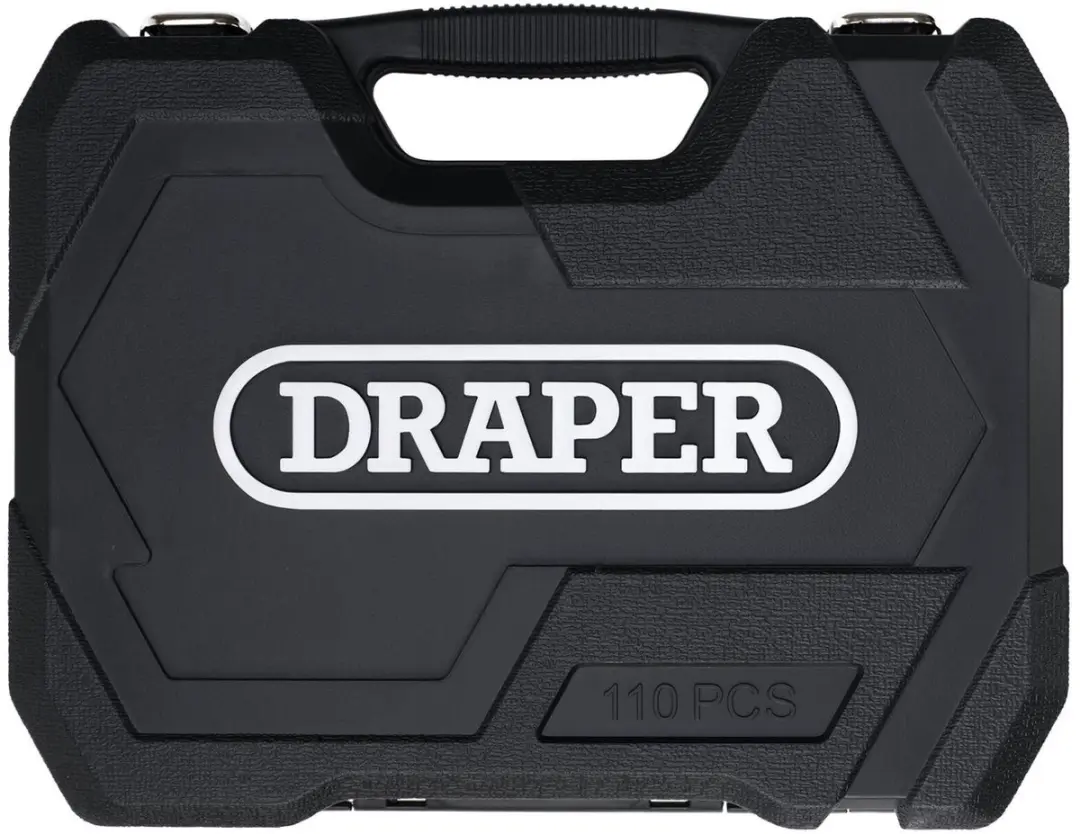 Draper Doppenset 1/4" + 1/2" - 110-delig