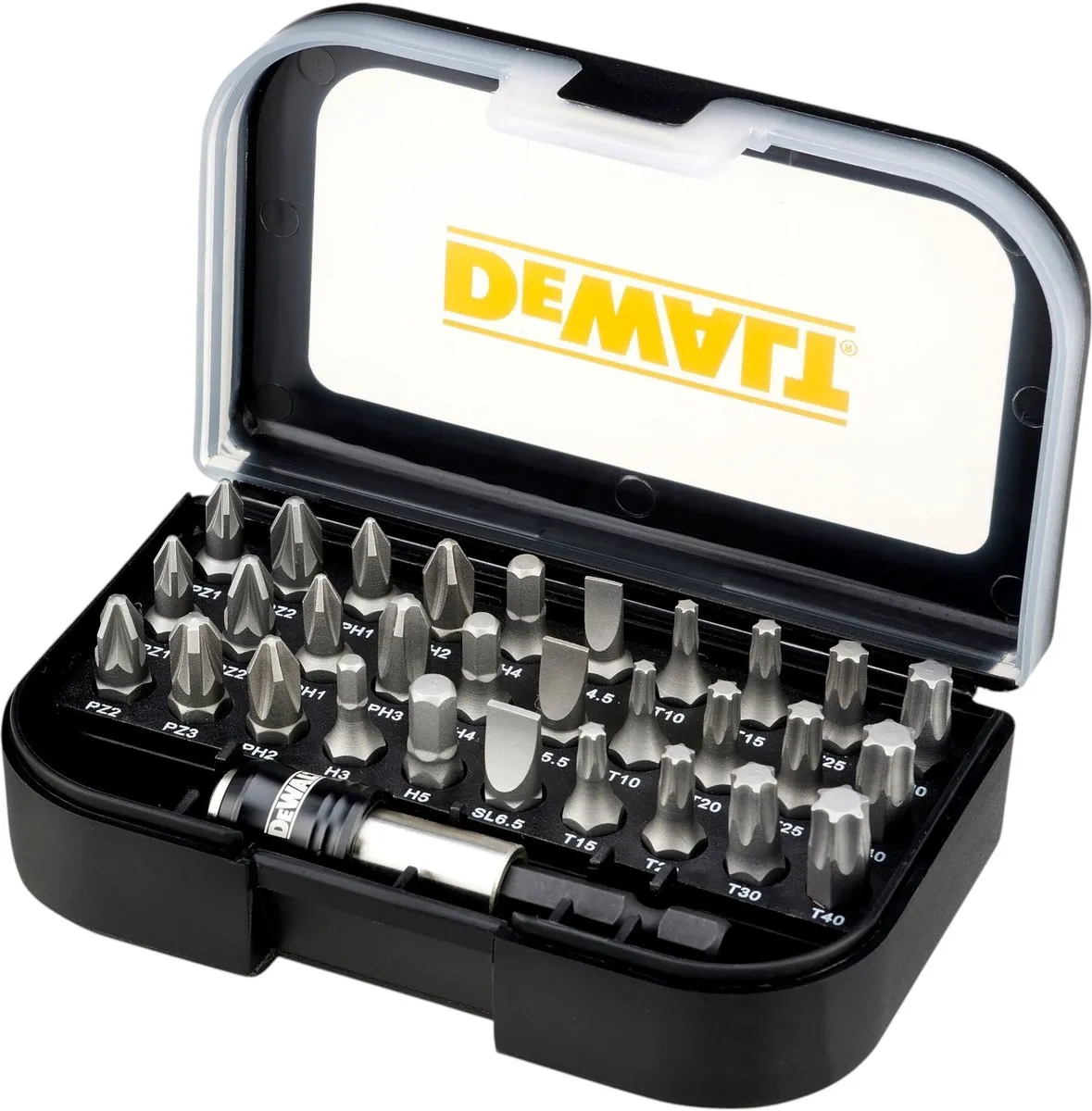 DeWalt DT7944S Bitset 31-delig - Hout