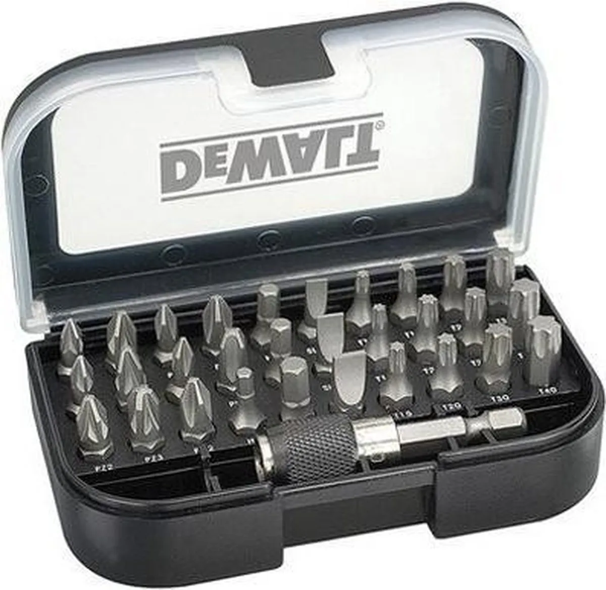 DeWalt DT7944S Bitset 31-delig - Hout