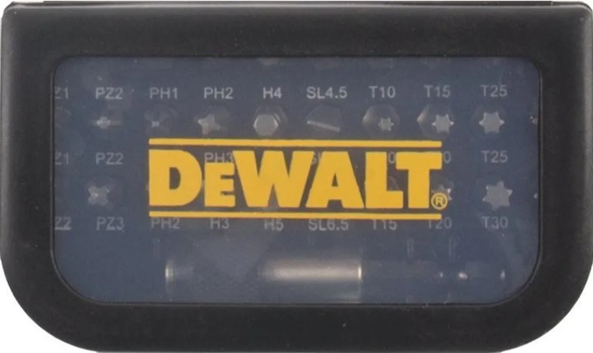 DeWalt DT7944S Bitset 31-delig - Hout