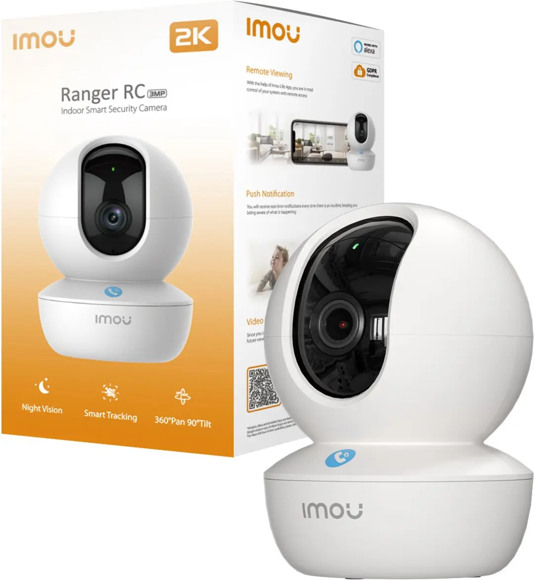 Imou Ranger RC 2K IPC-K2CP-3R1S-imou Beveiligingscamera