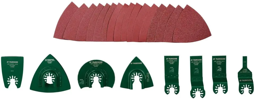 PARKSIDE Oscillerend Multitool 24-delig