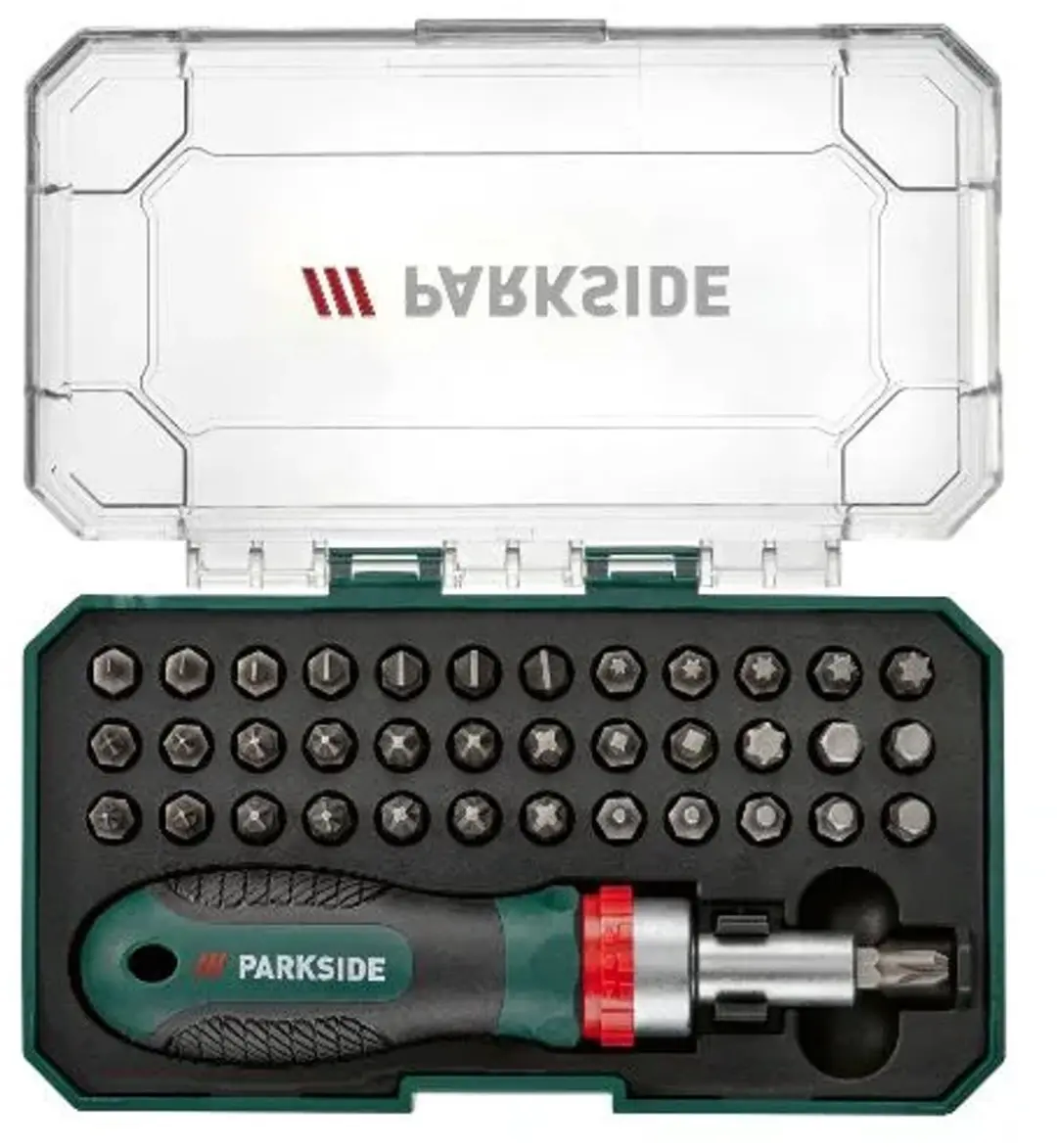 PARKSIDE Ratel Schroeven Draaierset 38-delig