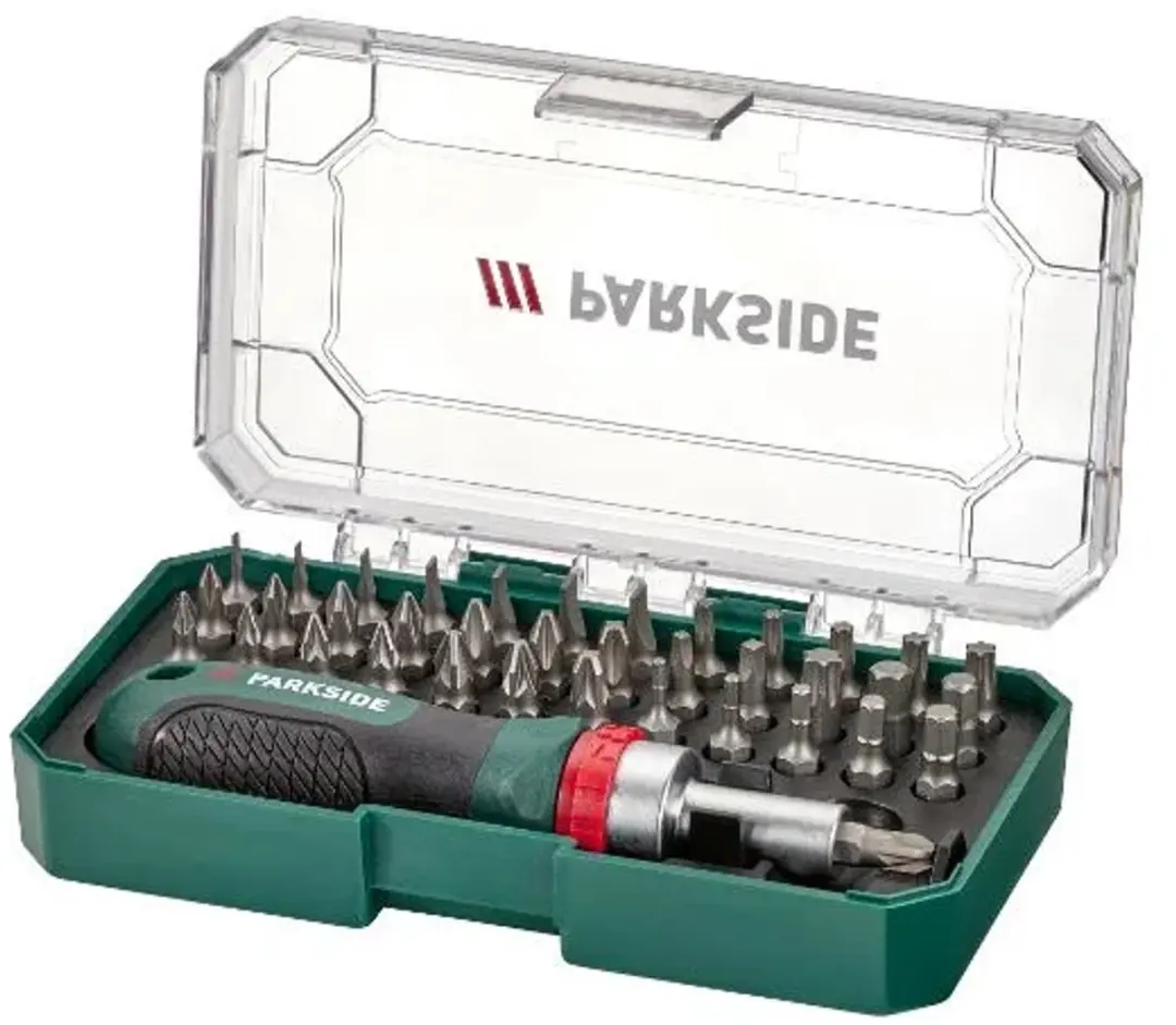 PARKSIDE Ratel Schroeven Draaierset 38-delig