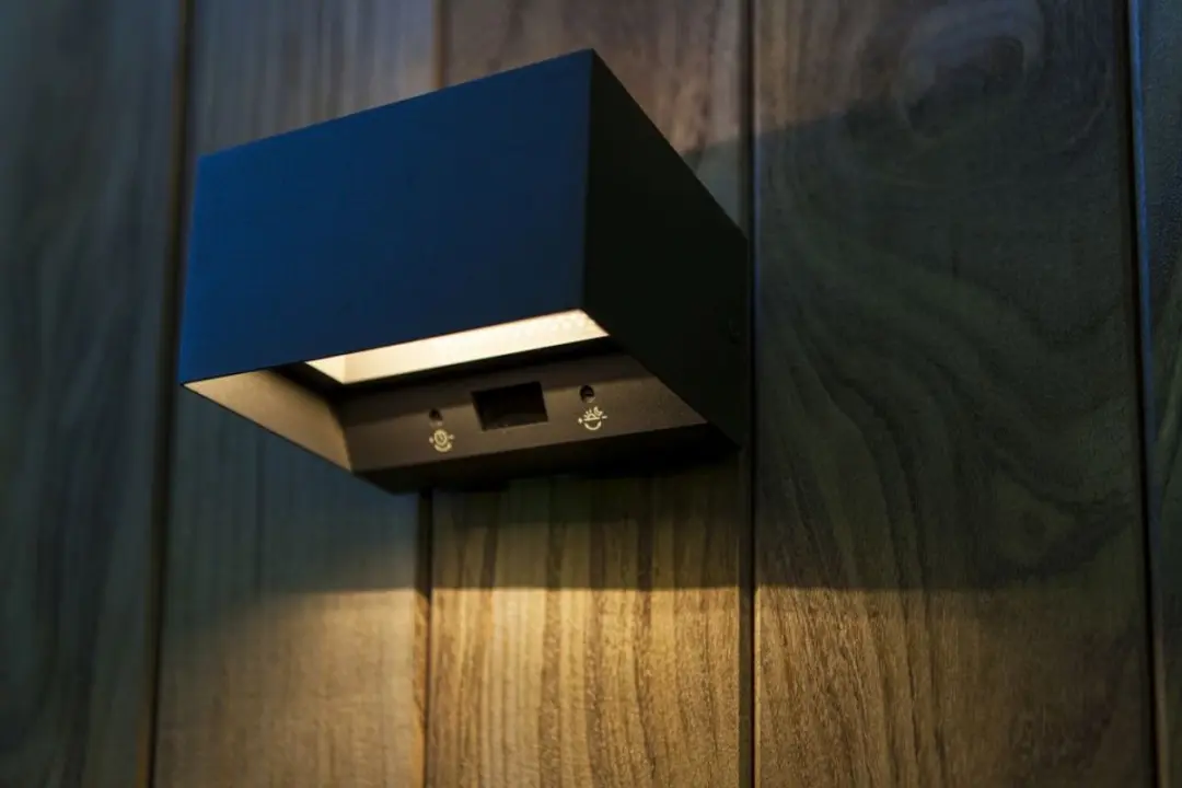Lutec Gemini LED Wandlamp 1200lm 3000K - Buiten IP54 Grijs