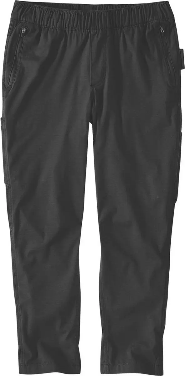 Carhartt Dames Relaxed Fit Ripstop Werkbroek M - Black