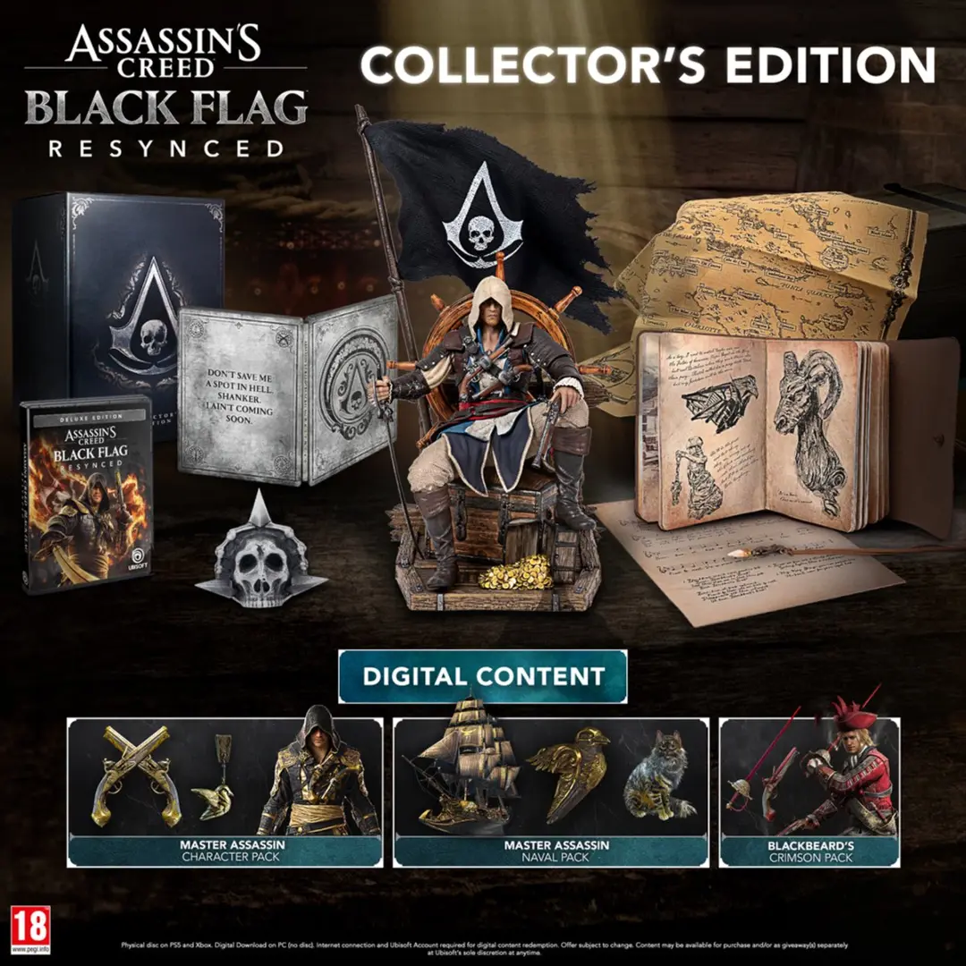 Ubisoft Assassin's Creed Black Flag Resynced Collector's Edition