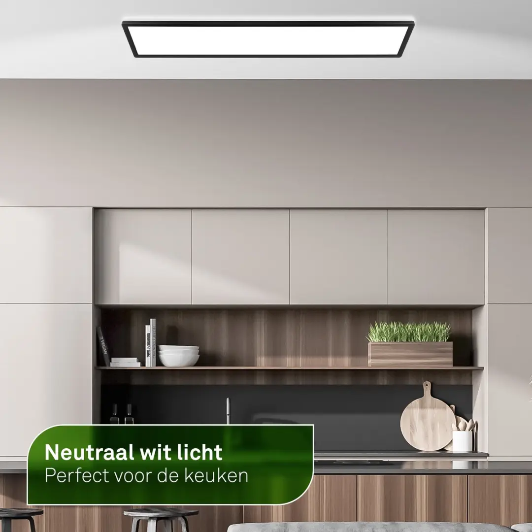 Briloner EEK A LED Plafondlamp 98cm - Wit