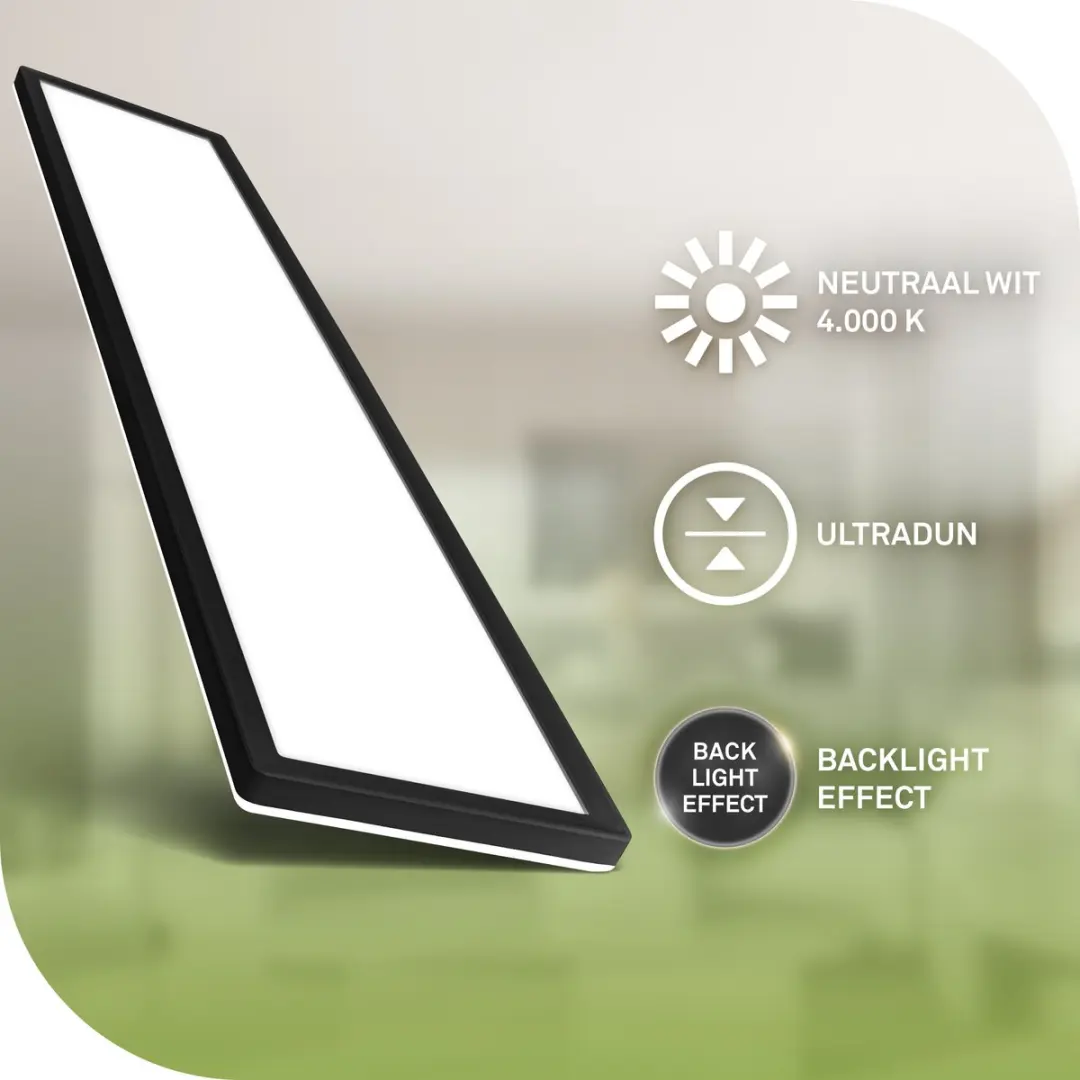 Briloner EEK A LED Plafondlamp 98cm - Wit