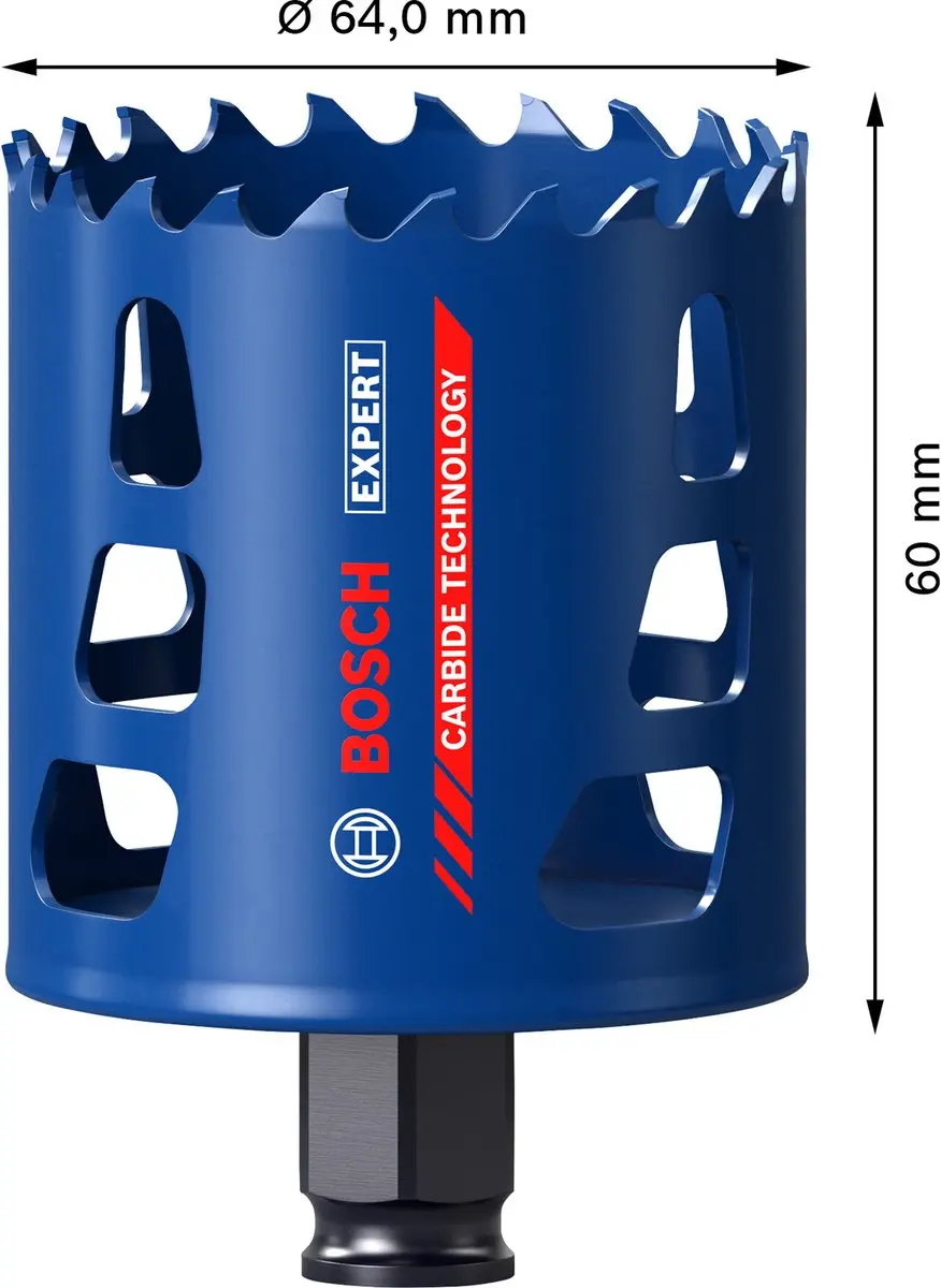 Bosch Professional EXPERT Tough Material Gatzaag 64mm
