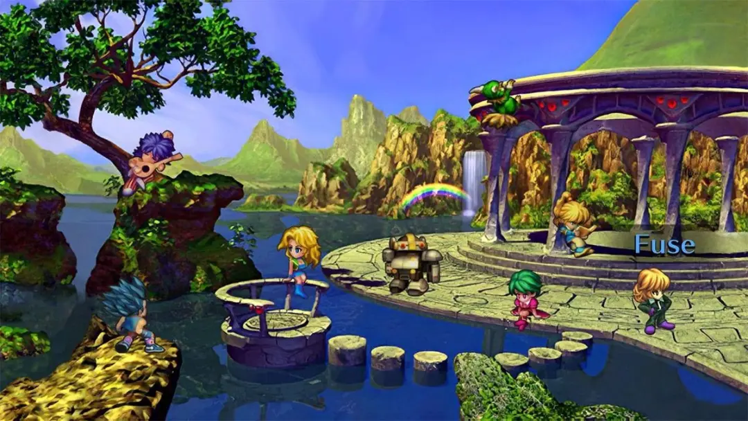 Square Enix Saga Frontier Remastered Gamecard