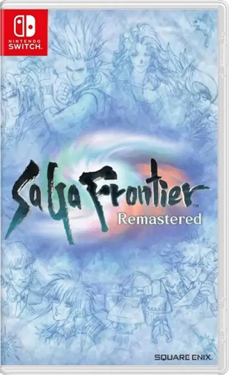 Square Enix Saga Frontier Remastered Gamecard