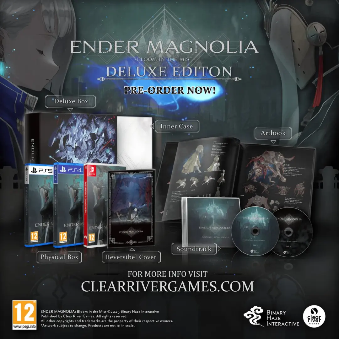 Clear River Games Ender Magnolia Bloom The Mist Deluxe Edition - Switch - afbeelding 6 van 6