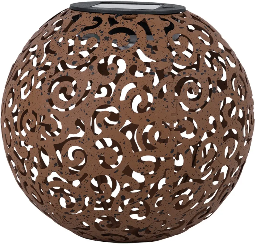 Globo Zonnelamp Oosters Lichteffect Bruin - 1x LED 3000K