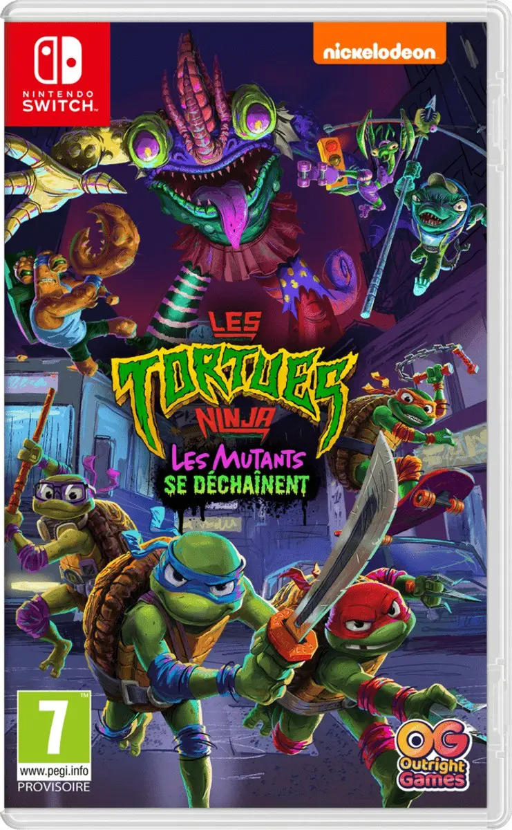 Nintendo Switch Les Tortues Ninja Les Mutants se Déchaînent
