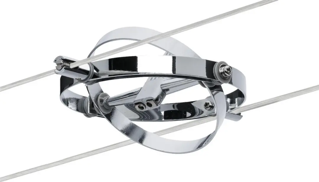 Paulmann Cardan Kabelsysteem 8x GU5.3 - 80W - Chroom
