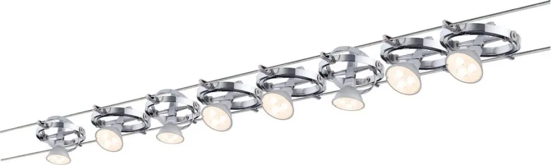 Kabelsysteem compleet Paulmann Cardan 94153 GU5.3 N/A Vermogen: 80 W N/A