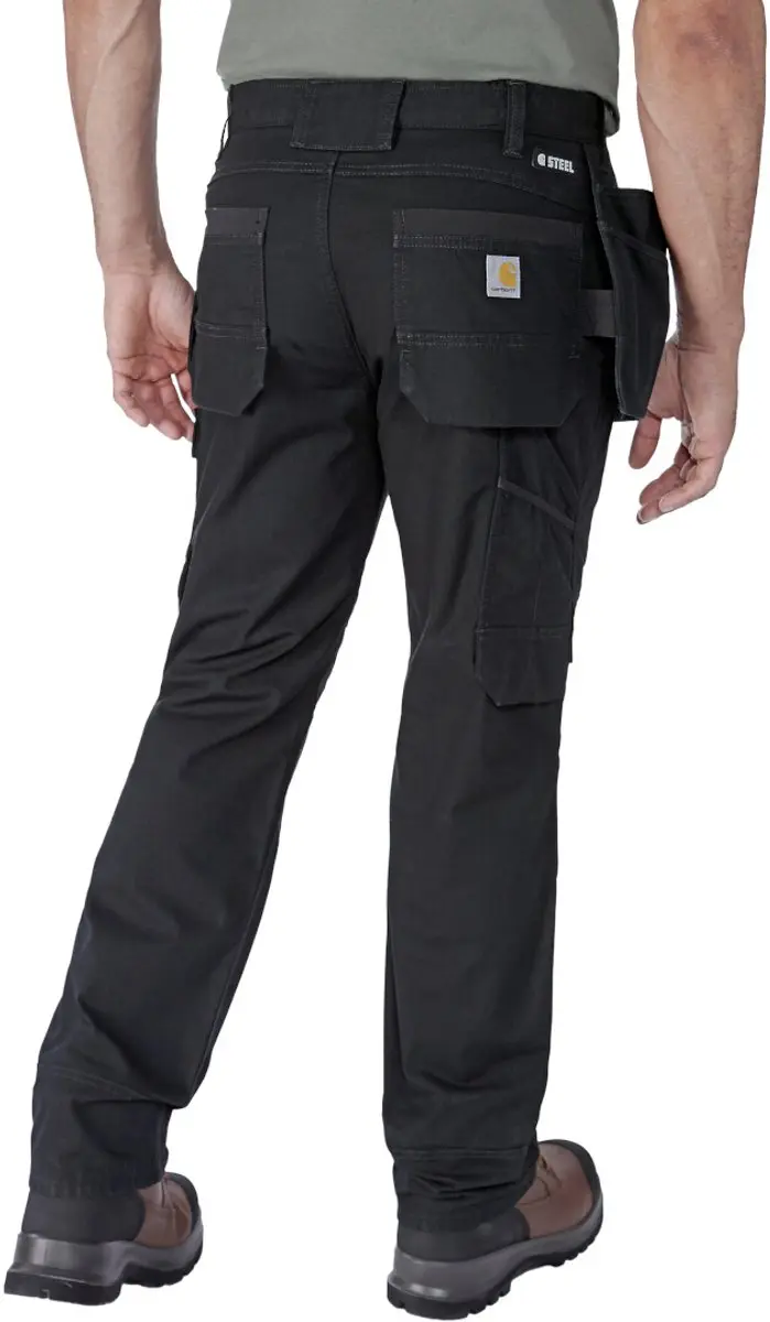 Carhartt Steel Rugged Flex Multi-Pocket Werkbroek 38/30 - Zwart