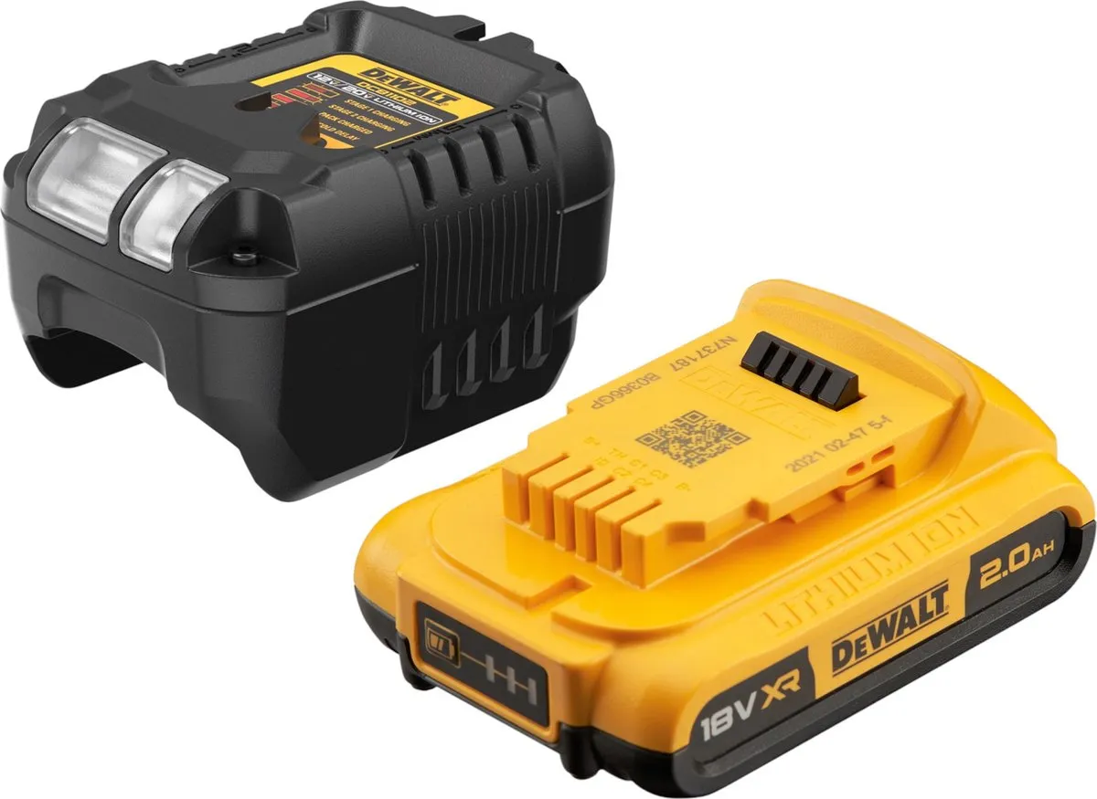 DeWalt DCB1102 D1 Accu-starterset 18V