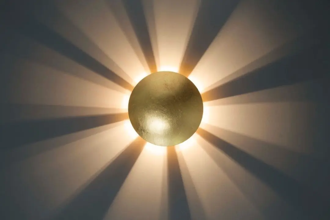 Brilliant Sunset Wandlamp Antiek Goud 1x QT14 G9 18W