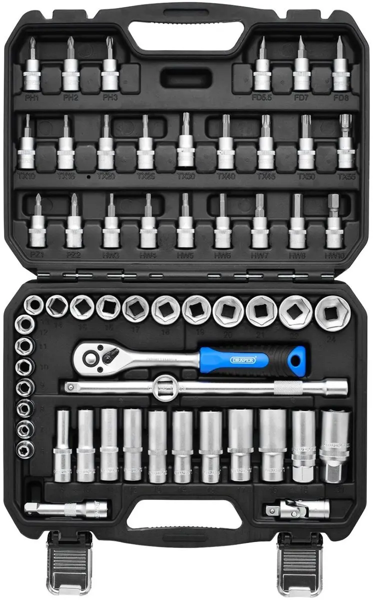 Draper 3/8" Doppenset - 58-delig